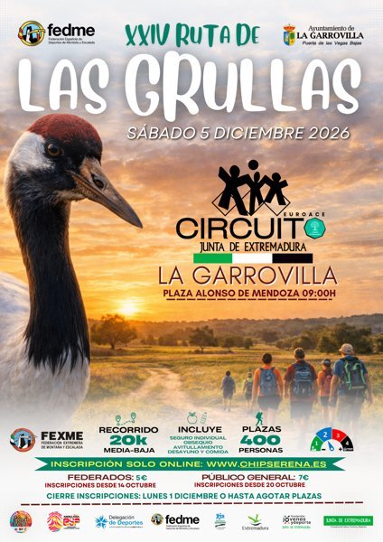 XXIV Ruta de las Grullas
