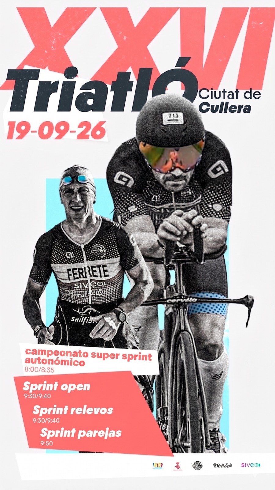 XXVI TRIATLÓ DE CULLERA Logo