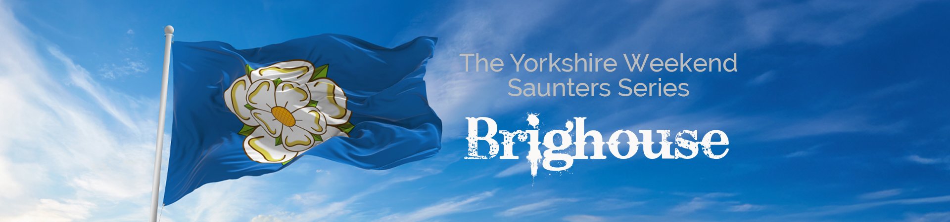Yorkshire Weekend Saunter in Brighouse Logo