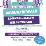 YOU ARE NOT ALONE 5K WALK/ RUN