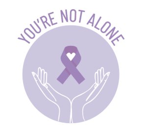 You're Not Alone 5k Run/Walk Logo