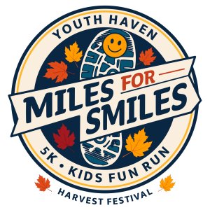 Youth Haven Miles for Smiles Logo