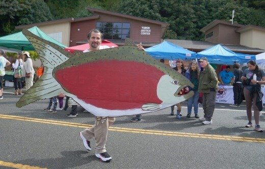 Yurok Salmon Festival Ney-puy 5k Run/Walk Logo