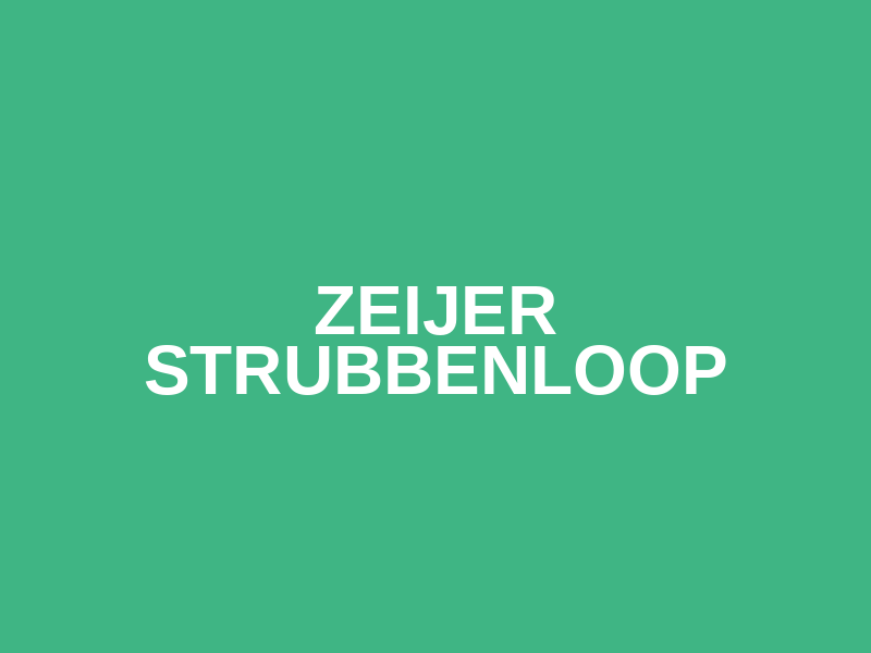 Zeijer Strubbenloop