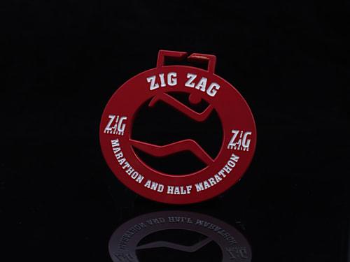 Zig Zag Marathon & Half Marathon Logo