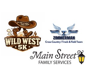 Zimmerman Wild West 5K!!!!!!                                                "Giddy Up" for Youth Athletes,                    Mental Health & Well Being