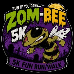 Zom-Bee 5k Logo