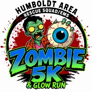 Zombie 5K & Glow Run Logo
